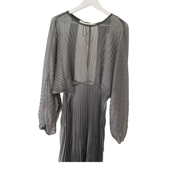 Anthropology pleated sliver dress - Picture 6 of 7